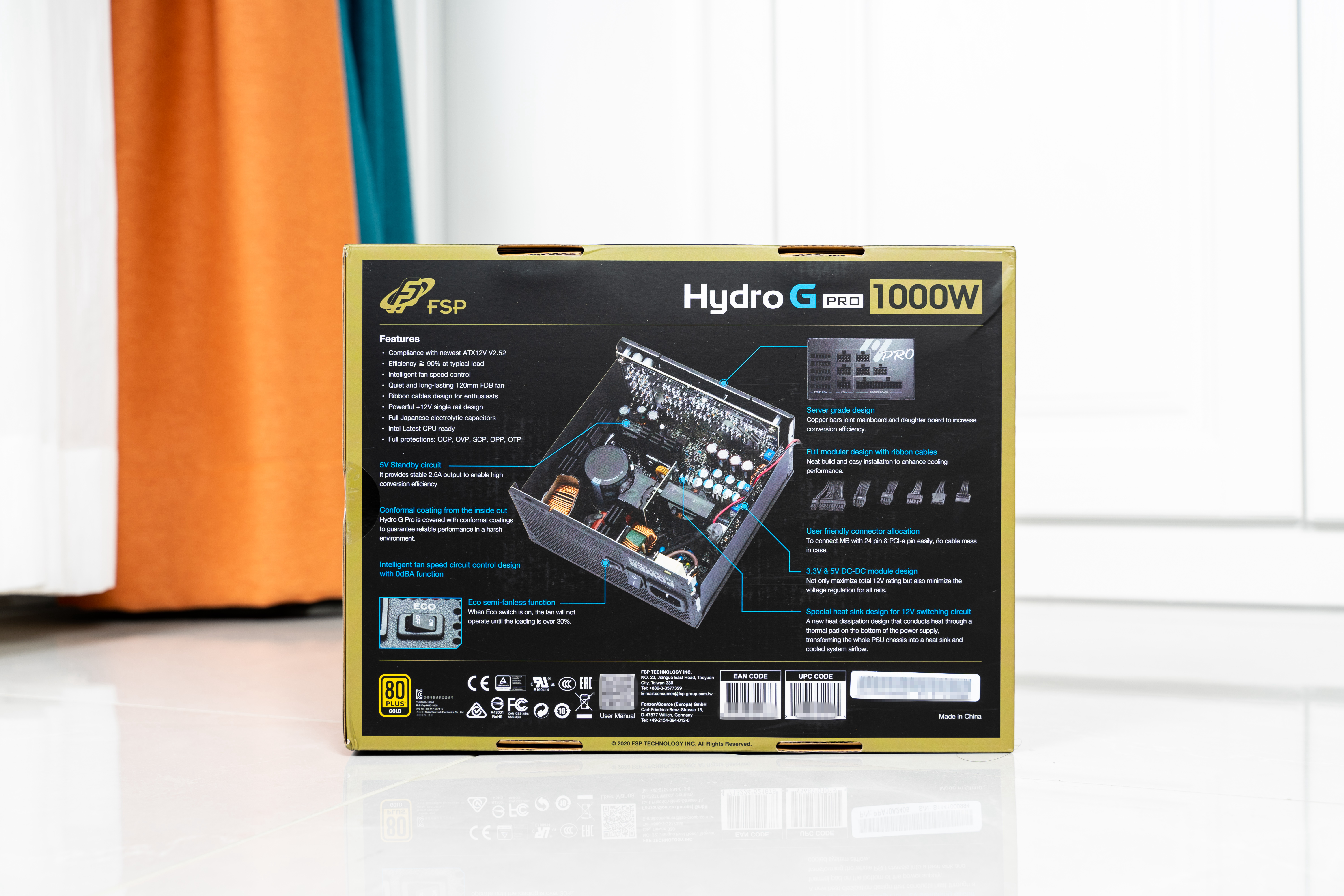 高端性价比电源怎么选？——全汉HydroG Pro1000W开箱