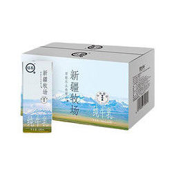 悠纯 新疆牧场 纯牛乳 200ml*16盒