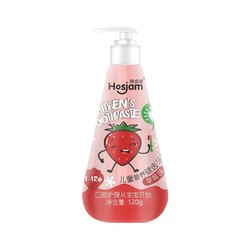 Hosjam 皓齿健 儿童牙膏 草莓味 120g