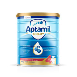 14日10点：Aptamil 爱他美 金装 婴儿配方奶粉 4段 900克 4罐装