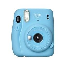 FUJIFILM 富士 instax立拍立得 一次成像相机 mini11 晴空蓝（含官方配件包）