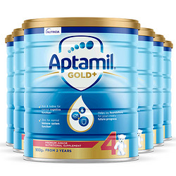 Aptamil 爱他美 澳洲爱他美金装 婴儿配方奶粉4段900g/罐 2岁以上适用