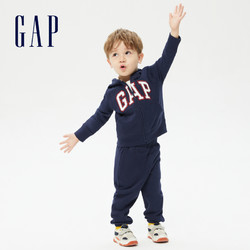 4日20点：Gap 盖璞 男童LOGO法式圈织软卫裤