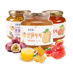 ZEK 韩国进口柚子茶3罐多口味组合