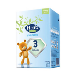 Hero Baby 秒杀：HeroBaby 经典纸盒婴幼儿奶粉3段700g*6件