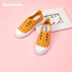 balabala 巴拉巴拉 儿童帆布鞋