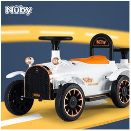 Nuby 努比 儿童电动车四轮可坐玩具汽车儿车 遥控版：车头+1节车厢