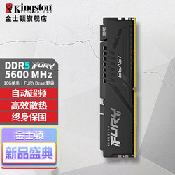 Kingston 金士顿 台式机内存条DDR5第五代内存 5600 16G