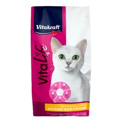 卫塔卡夫(Vitakraft)猫粮成猫幼猫奶糕哺乳期猫粮功能猫粮升级版云顶星 成猫粮鸡肉奶酪8kg