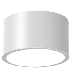 OPPLE 欧普照明 LED明装免开孔筒灯 白色 7W白壳暖白光
