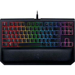 RAZER 雷蛇 黑寡妇 TE Chroma V2 静音机械键盘 黄轴