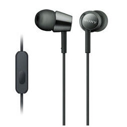 SONY 索尼 MDR-EX155AP 入耳式有线耳机 黑色
