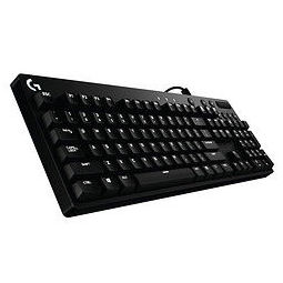 logitech 罗技 G610 104键 有线机械键盘 黑色 Cherry红轴 单光