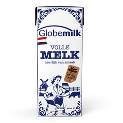 88VIP：Globemilk 荷高 全脂纯牛奶 1L*6盒