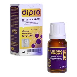 迪辅乐 dipro)婴儿益生菌DHABb12益生菌儿童滴剂8ml/瓶 丹麦进口双歧杆菌