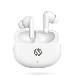 HP 惠普 H10E 入耳式真无线动圈降噪蓝牙耳机 白色