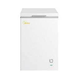 Midea 美的 100升 冷藏冷冻转换冰柜 家用囤货小冷柜 一级能效 母婴母乳小冰箱 BD/BC-100KMD(E)