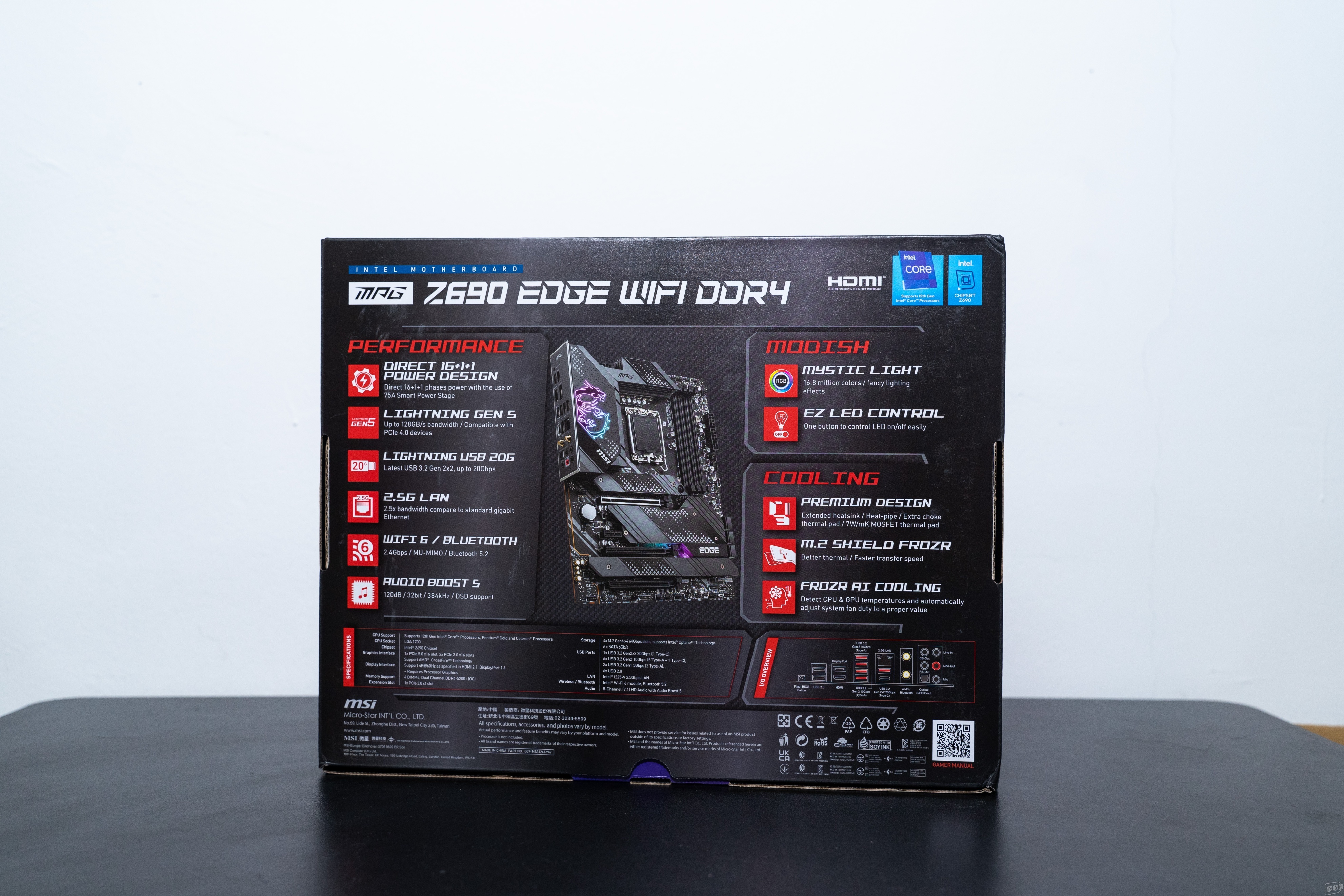 十二代Z690 D4主板哪家强？微星Z690 EDGE WIFI DDR4主板开箱