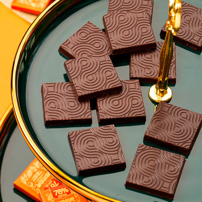 怡浓 金典系列 64%/55%醇黑巧克力 400g