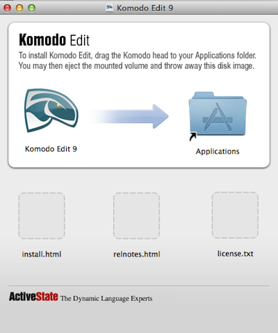 Komodo Edit for mac 10.0.1 官方版