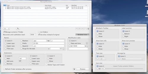 ManageNameExt for mac 1.5.8 正式版