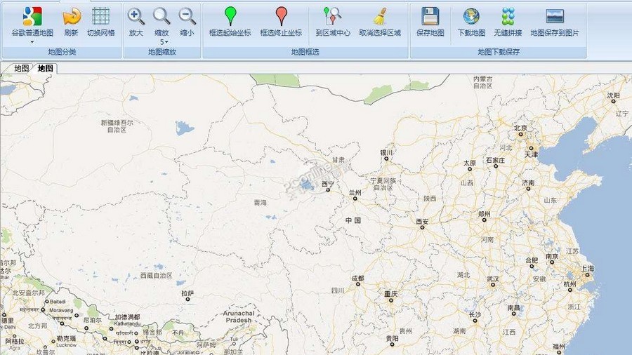 中国地图下载工具