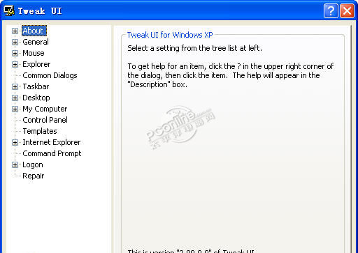 PowerToys for Windows XP 1.1