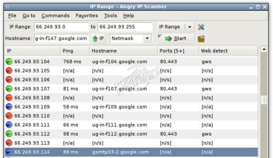 怒火IP扫描器 Angry IP Scanner for Linux