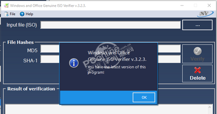 download the new version Windows and Office Genuine ISO Verifier 11.12.41.23