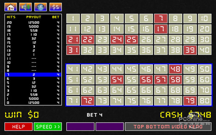 Top Bottom Keno Mac版 截图1