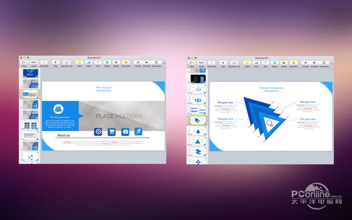 Business Template for Keynote Mac版 截图1