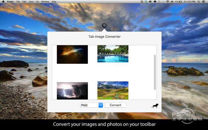 rt images and photos directly from your toolbar 