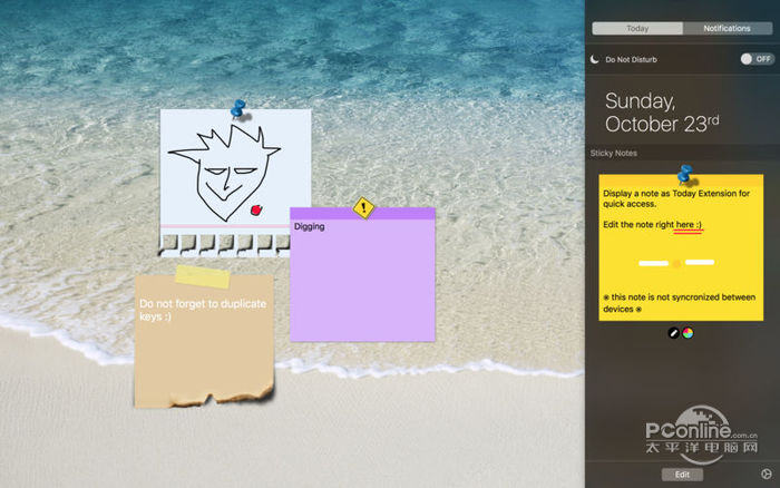 where are sticky notes widget mac stored time machine