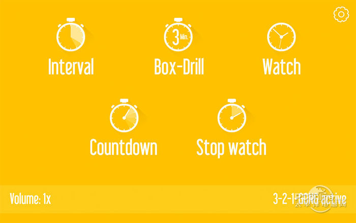 Basic Sports Timer: Countdown, Interval Timer & Box Mac版 截图1