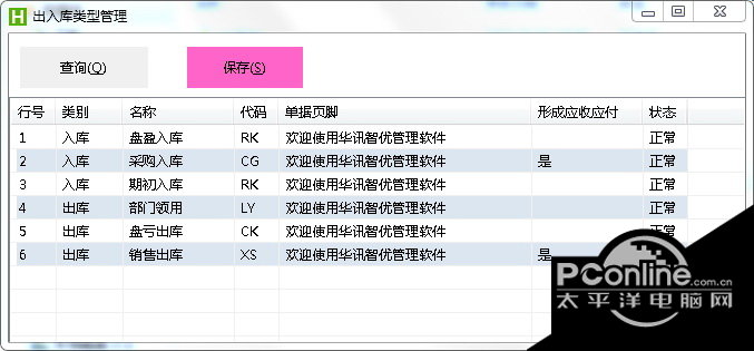 华讯免费库存管理软件 3.6.2.5
