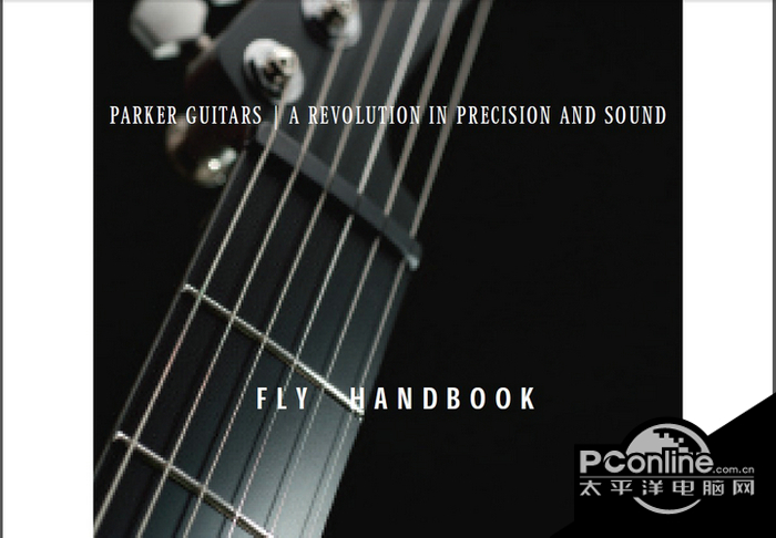 Parker Refined Fly Manual吉他\/贝司英文说明书
