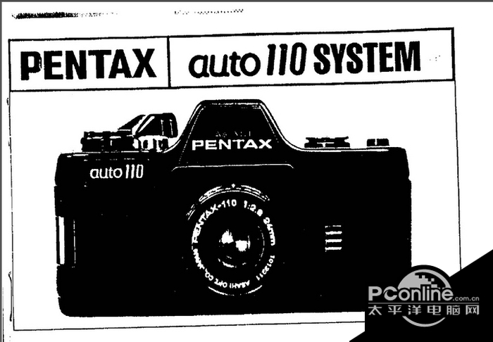 宾得Auto 110 Lenses数码相机英文说明书 正式版