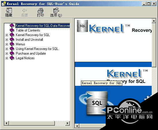 Kernel Recovery for SQL 7.07.01 正式版