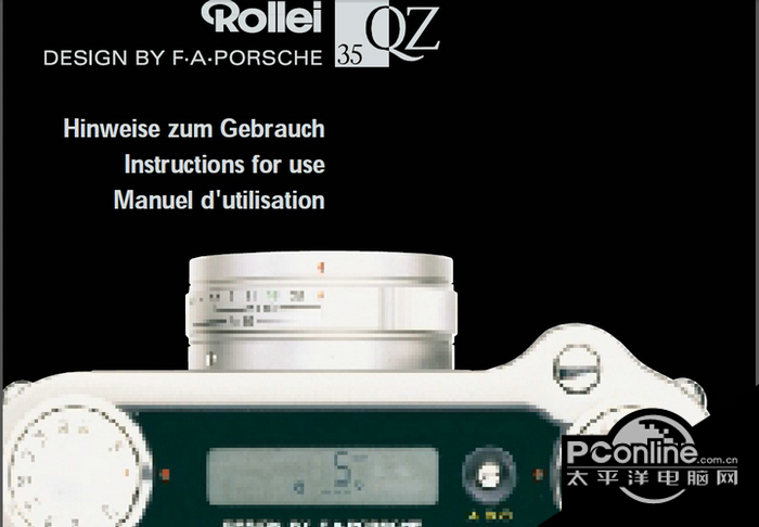 Rollei QZ 35数码相机英文说明书 正式版