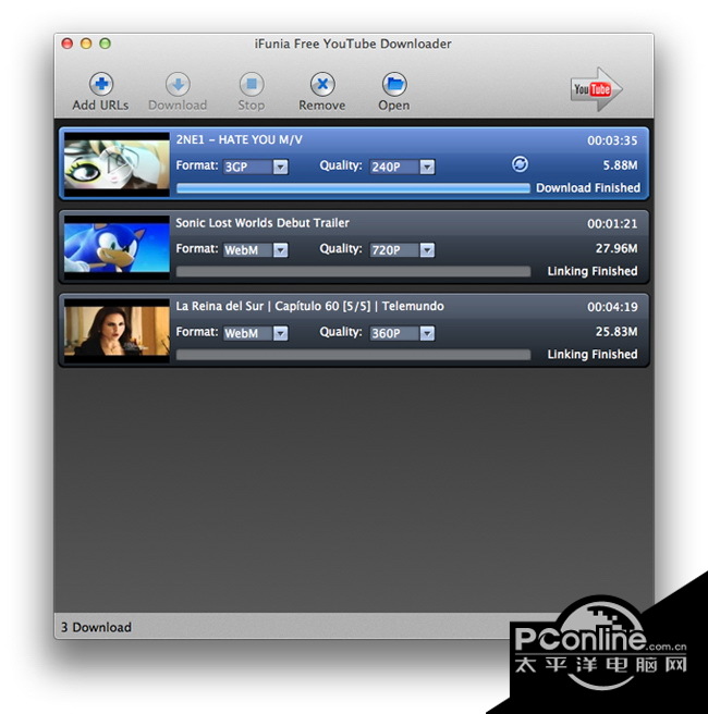 iFunia Free YouTube Downloader for Mac 4.5.0