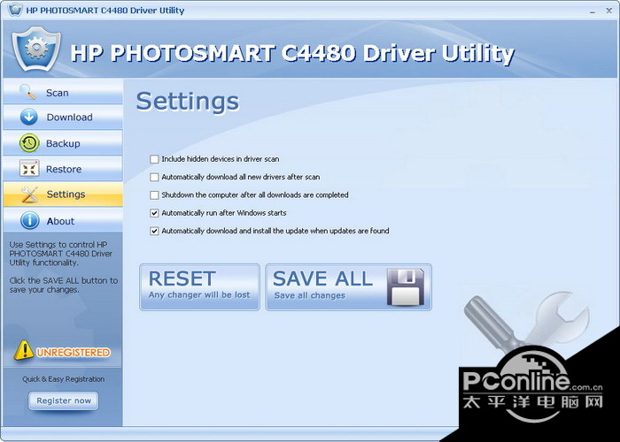 hp photosmart c4480 driver for windows 8