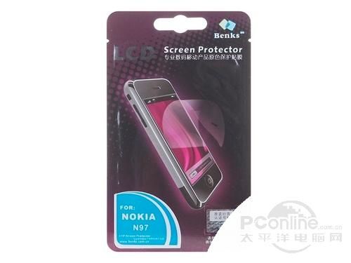 邦克仕诺基亚 N97 HR高透系列保护贴膜 图片1