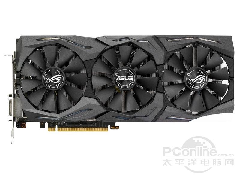 华硕ROG-STRIX-GTX 1080Ti-11G-GAMING 正面