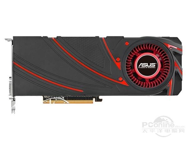 华硕R9 290X-4GD5 正面