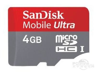 闪迪至尊高速移动microSDHC存储卡 Class6(4GB)