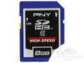 PNY High Speed SDHC卡 Class10(8GB)