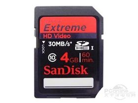 Extreme HD video SDHC Class10(4GB)