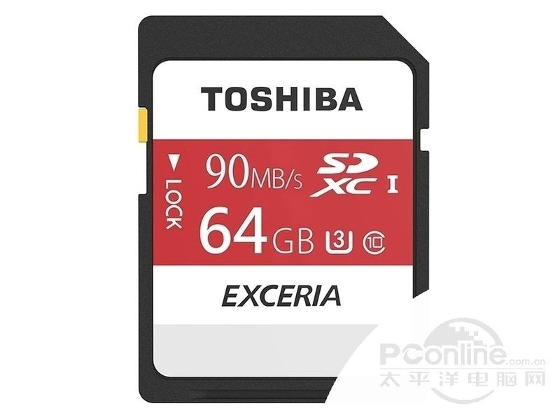 东芝 EXCERIA N302 极至瞬速 SDHC UHS-I (64GB)图1