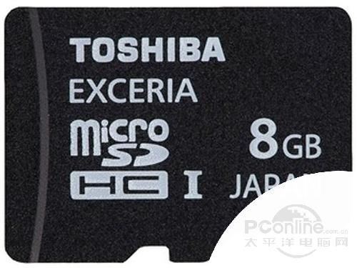 东芝 EXCERIA Type HD型 micro SDHC (TF) UHS-1 Class10 (8GB)图1