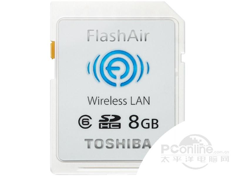 东芝 FlashAir WiFi SDHC 存储卡 Class10 (W-02) (4GB)